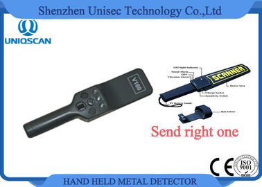 4 Level High Sensitivity Hand Held Metal Detector Portable ISO / CE Certificated