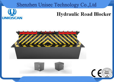 Electric Hydraulic Road Blocker Anti Terrorist Thickness Customized IP68 Waterproof