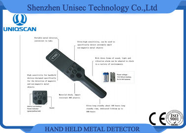 4 Levels High Sensitivity Portable Metal Detector , Super Scanner Handheld Metal Detector