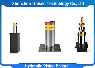 Security Machine Automatic Hydraulic Rising Lifting Bollard With ISO CE Certificate