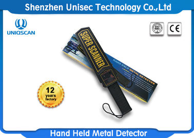 High Sensitivity Handheld Security Scanner / Hand Held Body Scanners Used In Airport