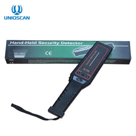 Super Wand Hand Held Metal Detector LED Light Indicator IP45 Sound / Light Alarm