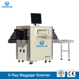X Ray Security Baggage Scanner Dual Energy 40AWG With 19 Inch LCD Color Display