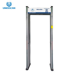 Walk Through Body Temperature Scanner Metal Detector Gate Pass Through Door Frame Metal Detector Polywood Security
