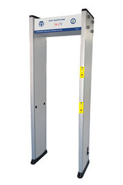 4-8KHZ Walk Through Security Metal Detector Body Temperature Scanner Frame
