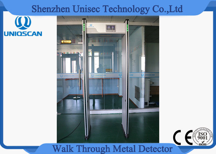 Portable Security Door Frame Multi Zone Metal Detector Walk