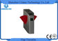 Double Moter Flap Barrier Gate Acrylic Counter Turnstiles With RFID Card Reader