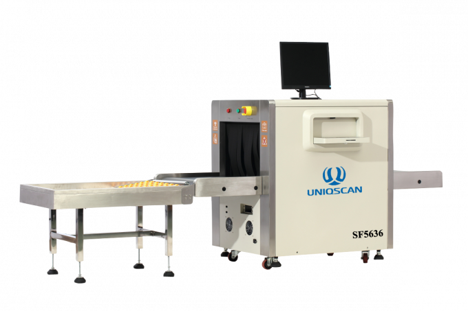 530 * 360 Mm Tunnel Size Security Baggage Scanner With 40mm Steel Penetration