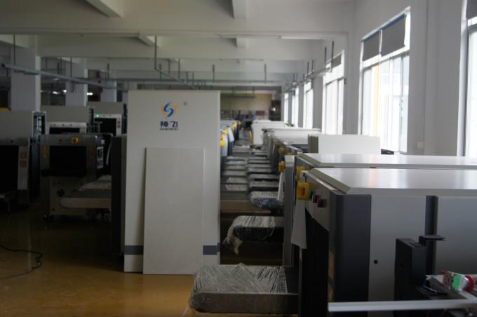 Airport Inspection X Ray Baggage Scanner machine With 19 Inch Color Led Display