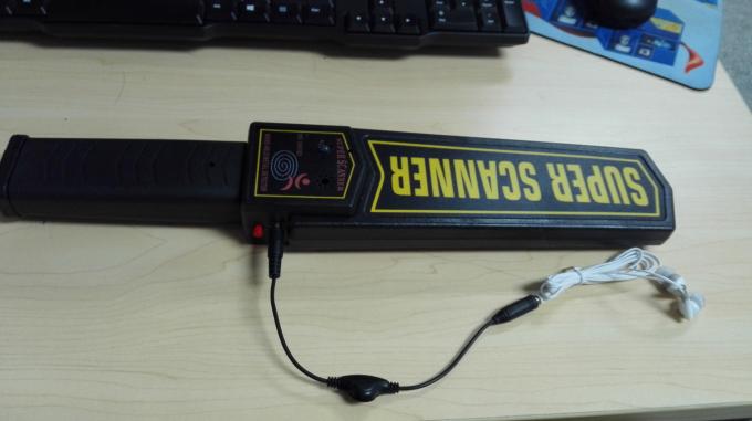 Popular Security Wand Metal Detector Hand Held In Schools With Optional Charger