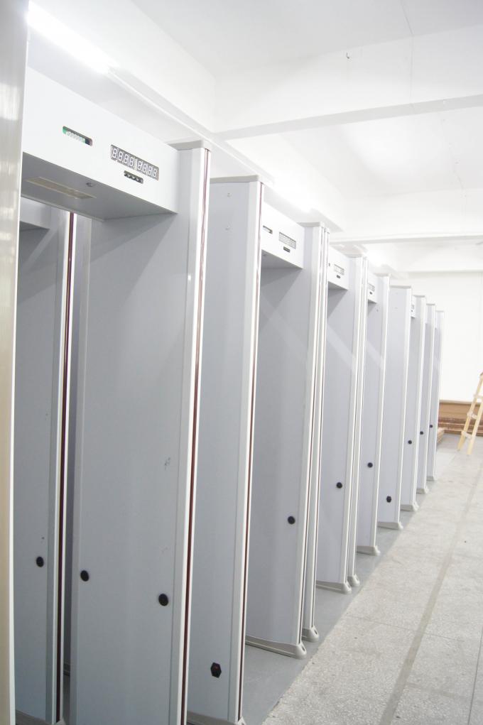 AC85V - 264V 6 Zones Security Walk Through Metal Detector 2 Years Warranty