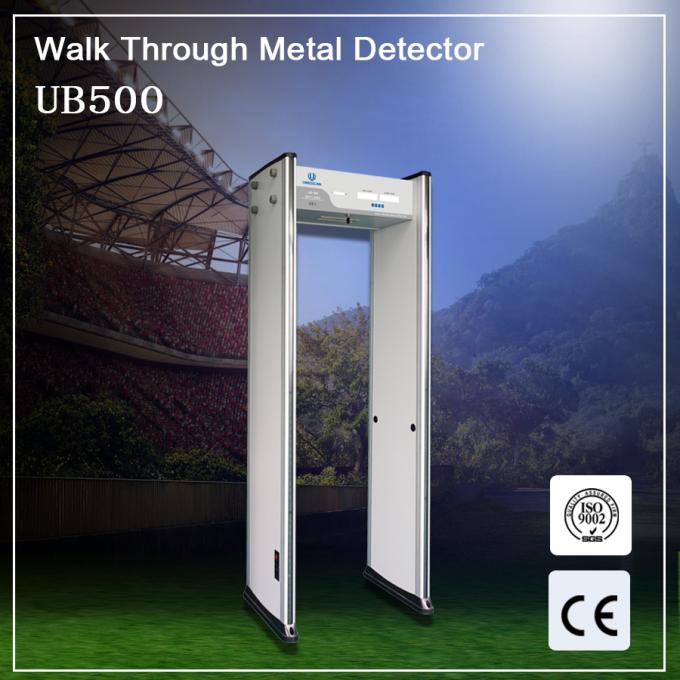 AC85V - 264V 6 Zones Security Walk Through Metal Detector 2 Years Warranty