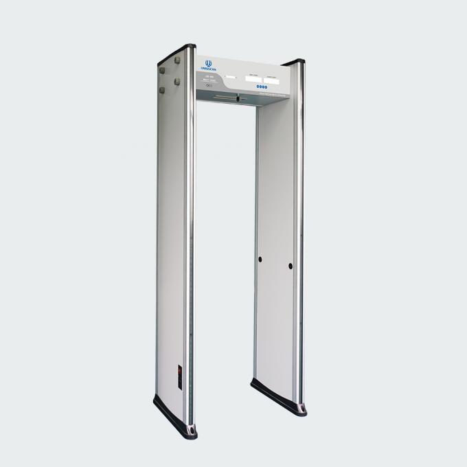 UB500 6 Zones Walk Through Metal Detector Gate Airport Security 1 Years Warranty