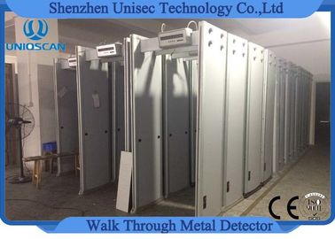 6 Independent Zones UB500 Door Frame Metal Detector Work Throuh Security Gate