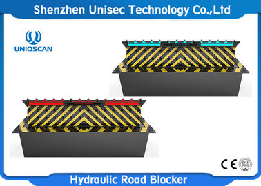 Parking Lot System Car Stop Hydraulic Road Barrier / Security Road Blocker