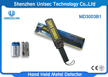 Uniqscan Portable Hand Held Metal Detector MD3003B1 With ABS Housing Material
