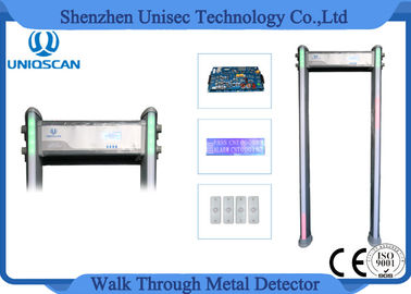 6 Digital Count Multi Zone Metal Detector Waterproof PVC Walk Through Gates