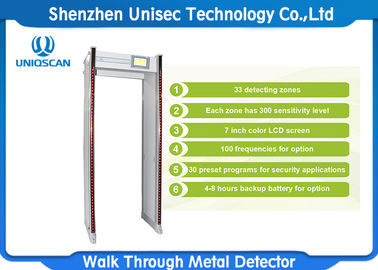 High Sensitivity Walk Through Security Scanners Waterproof For Outdoor UZ800