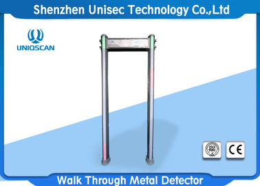 IP65 PVC Material Pass Through Metal Detector Door Frame High Adjustable Sensitivity For Security Check