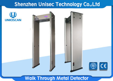 walk through metal detector UB600 with high density fireproof material and high sensitivity for metro and school.etc.