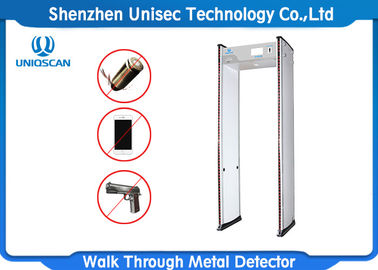 18 Zone Light Portable Metal Detector For Bar / School / Metro Station