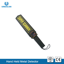 High Sensitivity Hand Held Metal Detector IP31 Waterproof Standard 9V Battery