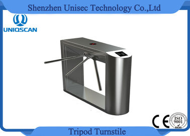 Magnetic Mechanism Tripod Turnstile Gate Full RFID Access Control 35 Persons / Min