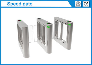 2.0mm Thickness Pedestrian Security Gate , Access Control Turnstile Gate Adjustable
