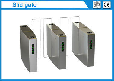 Sliding Security Turnstile Gate Automatic Pedestrian Access Control 1200mm Lane Width