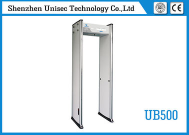 UB500 6 Zones Walk Through Metal Detector Gate Airport Security 1 Years Warranty