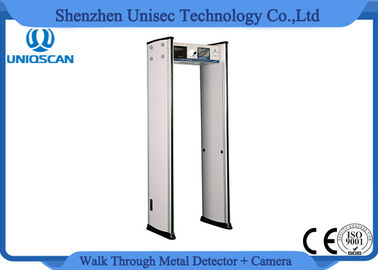 999 Sensitivity Level Walk Through Metal Detector 33/36 Zones With Entry / Exit CCTV Camera