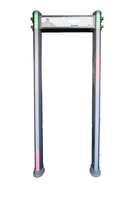 5.7 Inch LCD Screen Walk Through Metal Detector UM940 18 Zones 0 To 256 Sensitivity