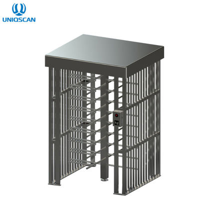Shopping Mall Single Row Automatic Revolving Door Full Height Turnstile