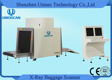 Dual Energy Security X Ray Baggage Scanner Machine With 19'' LCD Screen Operate Desk