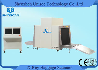 24bit Xray Public Place Security Airport Baggage Scanner With Tunnel Size 1000*1000mm