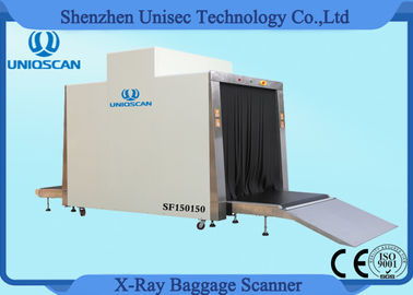 1.5*1.5m Tunnel Big Size Cargo X - ray Scanning System with 500 Kg Conveyor Load