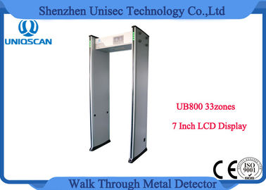 0-999 Sensitivity walk through gate metal detector with 33  optional network