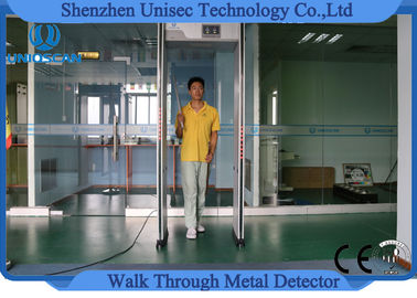 0-999 Sensitivity walk through gate metal detector with 33  optional network