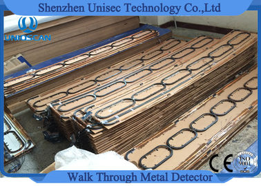 0-99 Sensitivity Archway Metal Detector security scanner walk through gate with 6 zones