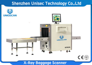 High Penetration 38mm SF5636 24 Bit X Ray Baggage Scanner CE / ISO