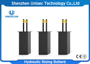 304 Stainless Steel Road Traffic Control Bollards / Car Security Bollards