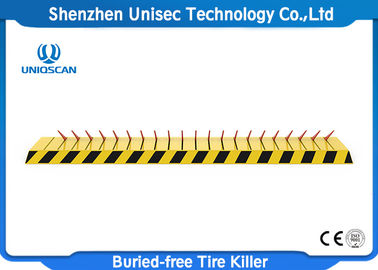 Manual Iron Speed Hump Driveway Tire Spikes 370mm Tyre Killer IP67 Waterproof