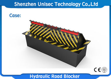 380V 3 phase Automatic Car Park Blocker Hydraulic Road Barrier For Checkpoint