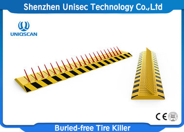 Portable Tyre Spike Barrier Access Control / Parking Lot Spikes A3 Steel