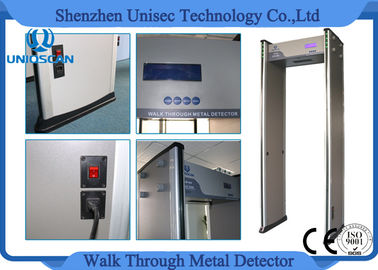 Multi Zones Archway Metal Detector Battery Backup For Airport Security Check
