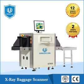 Dual Energy X Ray Baggage Scanner , Security Inspection Equipment 0.22m/S Conveyor Speed