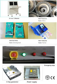 Dual LCD Screen Security Baggage Scanner 0.22m/S Conveyor Speed CE Approved