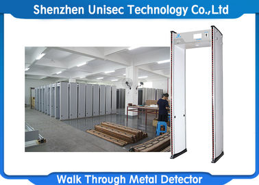 6 - 24 Zones Walk Through Metal Detector For Security Checking UB700