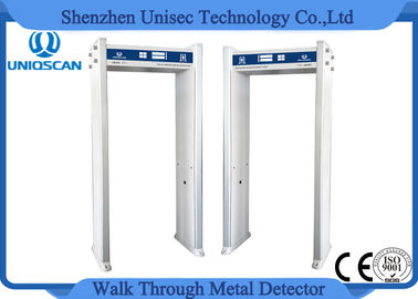 4 Zones Walk Thru Door Frame Metal Detector Indication Of Alarming Area