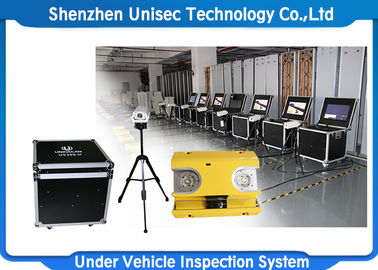 Indoor Moveable Mobile Vehicle Inspection System UVSS Linear Scan CCD OEM / ODM Available